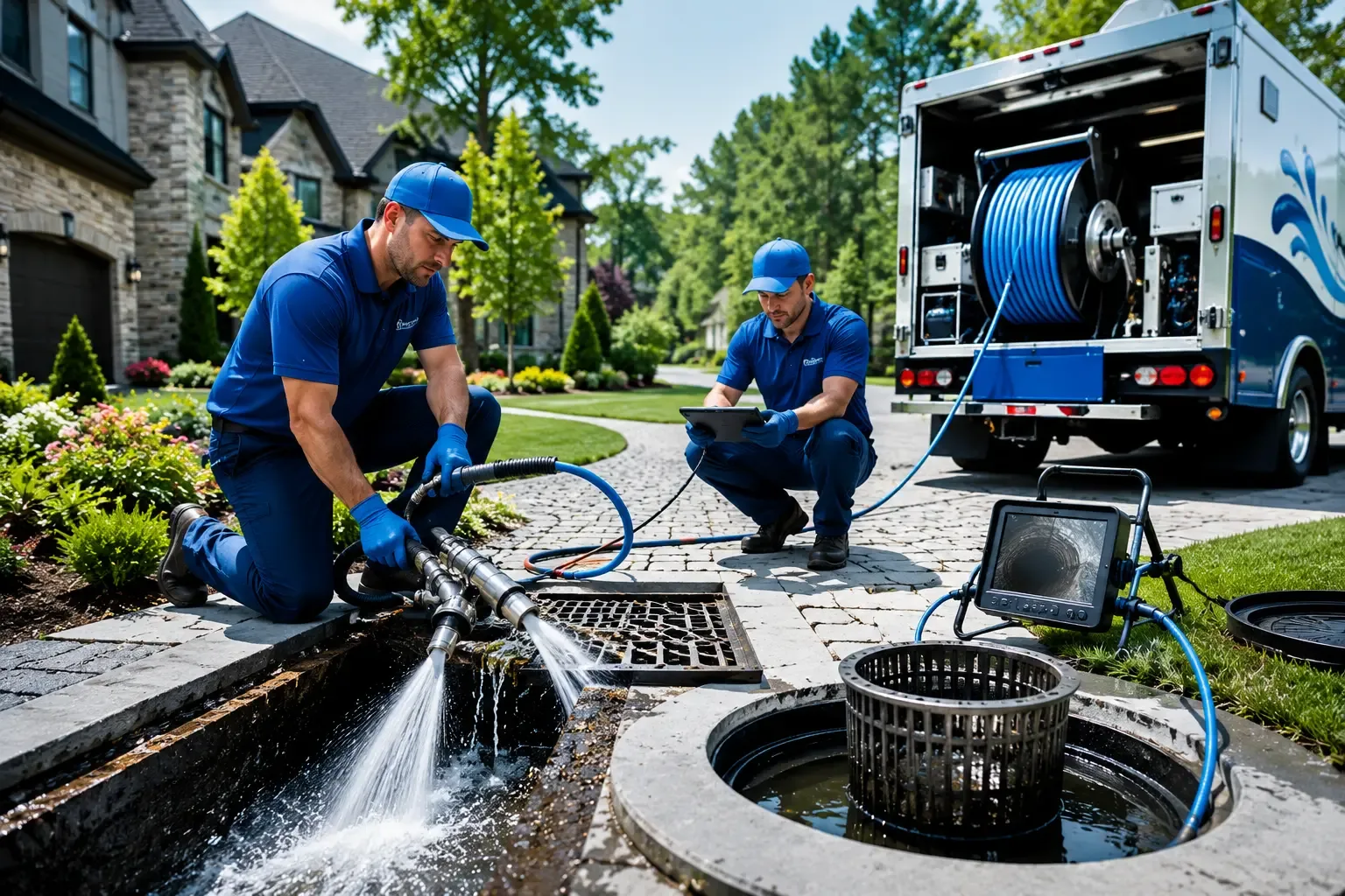 Local outdoor drain cleaning professionals in Middlefield, OH